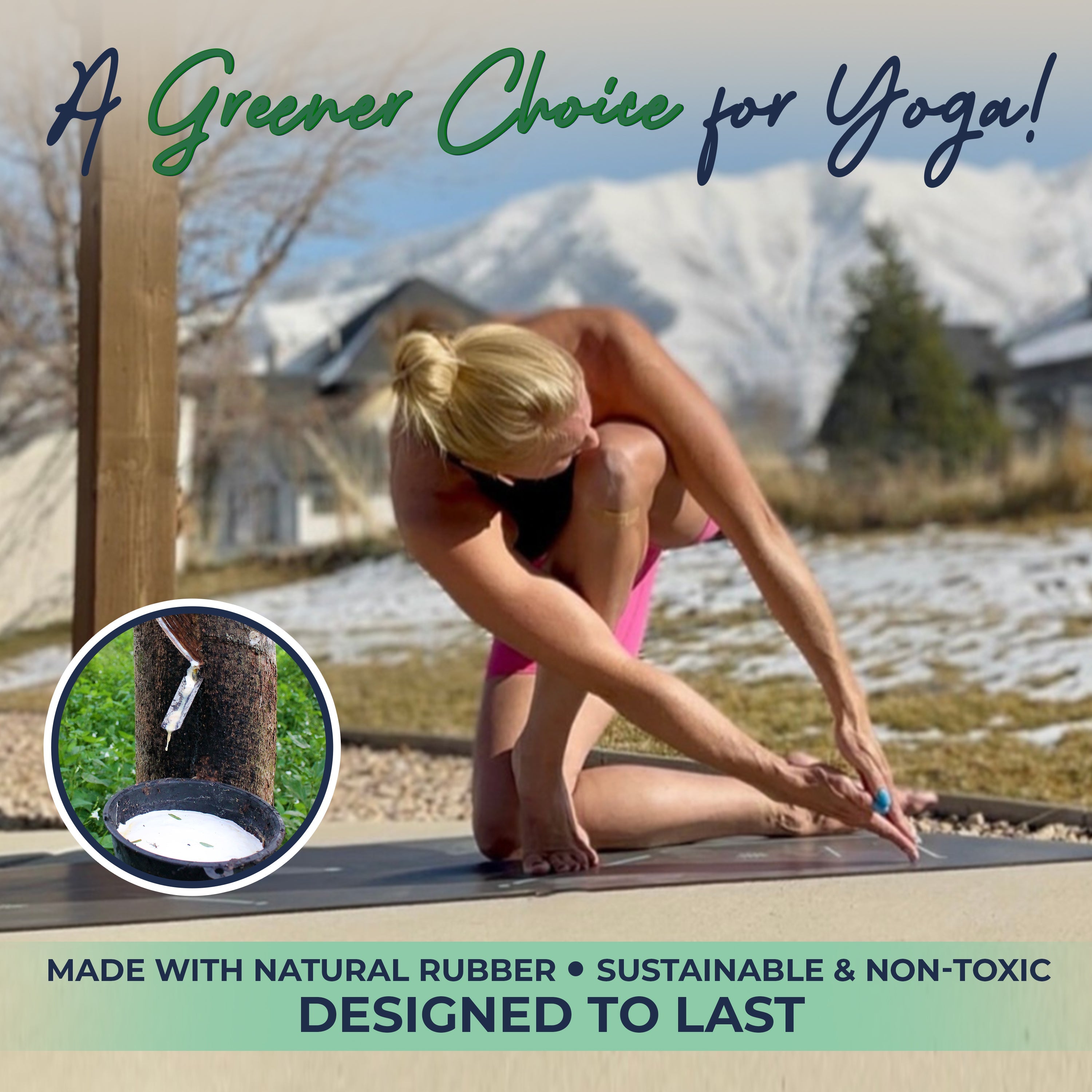 Eco Balance Yoga Mat- 5mm